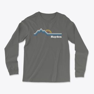 Hayden Colorado Mountain View Light Soft Long Sleeve T-Shirt