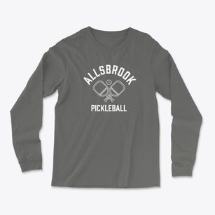 Allsbrook South Carolina Pickleball Light Soft Long Sleeve T-Shirt