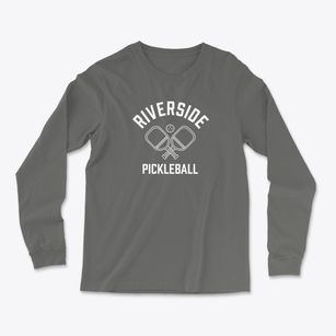 Riverside Nebraska Pickleball Light Soft Long Sleeve T-Shirt
