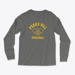 Pooks Hill Maryland Pickleball Light Soft Long Sleeve T-Shirt