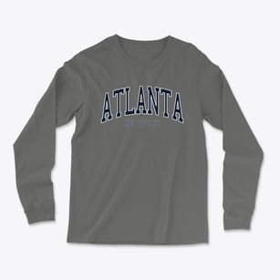 Atlanta Kentucky Traditional Light Soft Long Sleeve T-Shirt