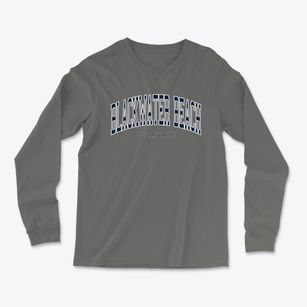Blackwater Beach Delaware Traditional Light Soft Long Sleeve T-Shirt
