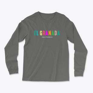 El Granada California Color Pop Light Soft Long Sleeve T-Shirt