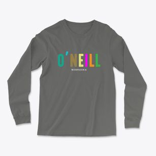 O'neill Nebraska Color Pop Light Soft Long Sleeve T-Shirt