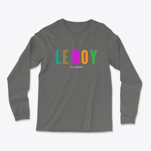Le Roy Illinois Color Pop Light Soft Long Sleeve T-Shirt