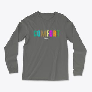 Comfort Texas Color Pop Light Soft Long Sleeve T-Shirt