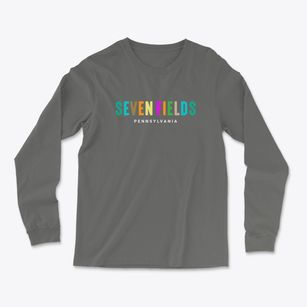 Seven Fields Pennsylvania Color Pop Light Soft Long Sleeve T-Shirt