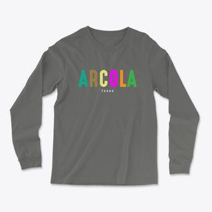 Arcola Texas Color Pop Light Soft Long Sleeve T-Shirt