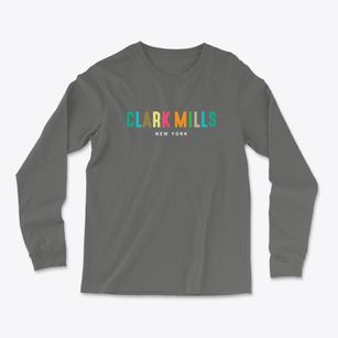 Clark Mills New York Color Pop Light Soft Long Sleeve T-Shirt