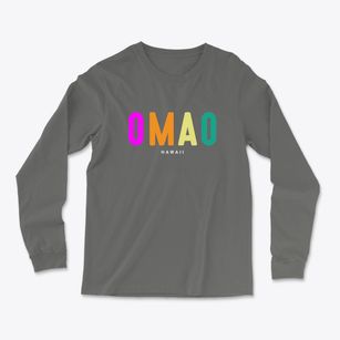 Omao Hawaii Color Pop Light Soft Long Sleeve T-Shirt
