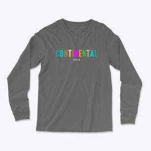 Continental Ohio Color Pop Light Soft Long Sleeve T-Shirt