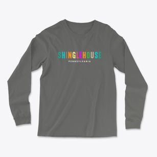 Shinglehouse Pennsylvania Color Pop Light Soft Long Sleeve T-Shirt