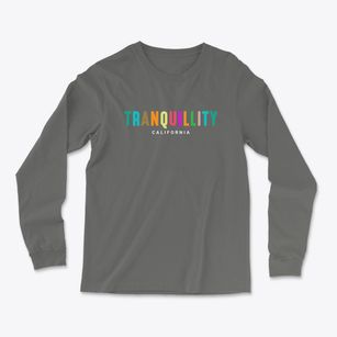 Tranquillity California Color Pop Light Soft Long Sleeve T-Shirt