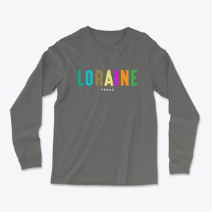 Loraine Texas Color Pop Light Soft Long Sleeve T-Shirt