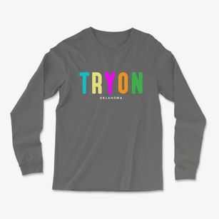 Tryon Oklahoma Color Pop Light Soft Long Sleeve T-Shirt
