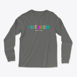 Port Gibson New York Color Pop Light Soft Long Sleeve T-Shirt