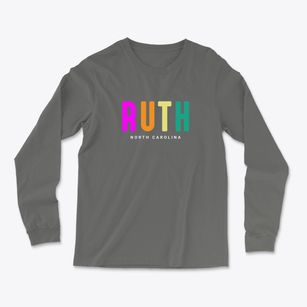 Ruth North Carolina Color Pop Light Soft Long Sleeve T-Shirt