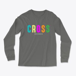 Cross Wisconsin Color Pop Light Soft Long Sleeve T-Shirt