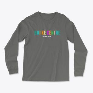 Burke Centre Virginia Color Pop Light Soft Long Sleeve T-Shirt