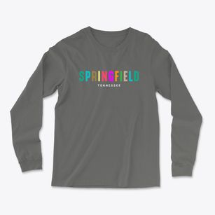 Springfield Tennessee Color Pop Light Soft Long Sleeve T-Shirt