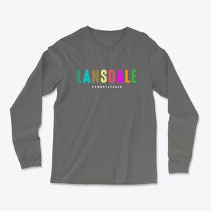 Lansdale Pennsylvania Color Pop Light Soft Long Sleeve T-Shirt