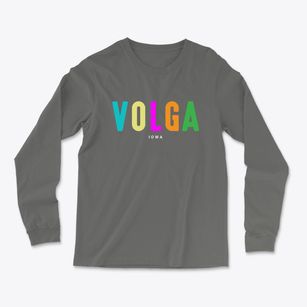 Volga Iowa Color Pop Light Soft Long Sleeve T-Shirt