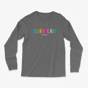 Flor Del Rio Texas Color Pop Light Soft Long Sleeve T-Shirt