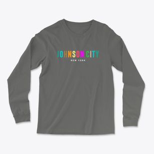 Johnson City New York Color Pop Light Soft Long Sleeve T-Shirt