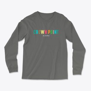 Crown Point Alaska Color Pop Light Soft Long Sleeve T-Shirt