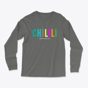 Chilili New Mexico Color Pop Light Soft Long Sleeve T-Shirt
