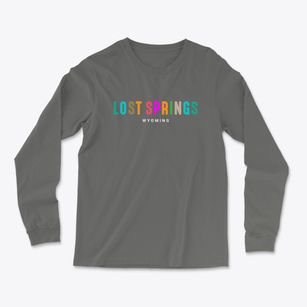 Lost Springs Wyoming Color Pop Light Soft Long Sleeve T-Shirt