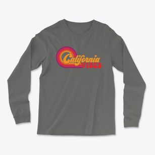  California Retro Vibes Light Soft Long Sleeve T-Shirt