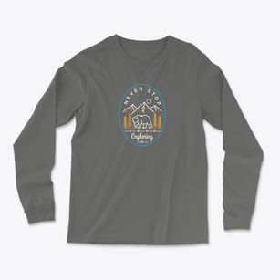   Never Stop Light Soft Long Sleeve T-Shirt