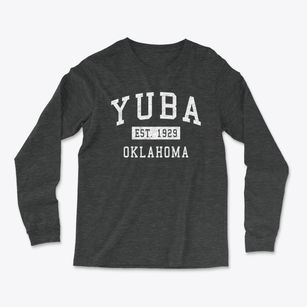 Yuba Oklahoma Classic Established Light Soft Long Sleeve T-Shirt