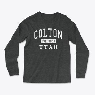 Colton Utah Classic Established Light Soft Long Sleeve T-Shirt