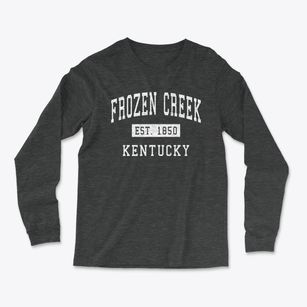 Frozen Creek Kentucky Classic Established Light Soft Long Sleeve T-Shirt