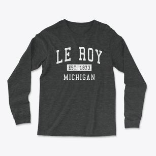 Le Roy Michigan Classic Established Light Soft Long Sleeve T-Shirt