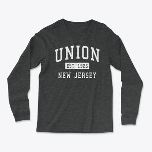 Union New Jersey Classic Established Light Soft Long Sleeve T-Shirt