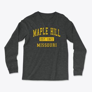 Maple Hill Missouri Classic Established Light Soft Long Sleeve T-Shirt