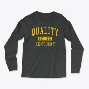 Quality Kentucky Classic Established Light Soft Long Sleeve T-Shirt