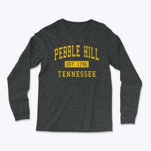 Pebble Hill Tennessee Classic Established Light Soft Long Sleeve T-Shirt