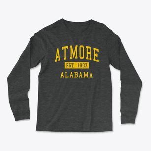 Atmore Alabama Classic Established Light Soft Long Sleeve T-Shirt