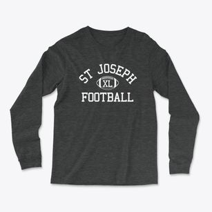 St Joseph Parish Classic Football Light Soft Long Sleeve T-Shirt