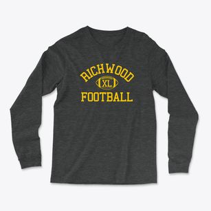 Richwood High School Classic Football Light Soft Long Sleeve T-Shirt