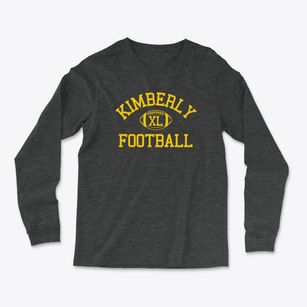 Kimberly High School Classic Football Light Soft Long Sleeve T-Shirt