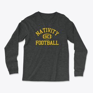 Nativity Catholic School Classic Football Light Soft Long Sleeve T-Shirt