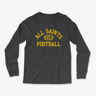All Saints Catholic School Classic Football Light Soft Long Sleeve T-Shirt