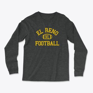 El Reno Volcational Technical School Classic Football Light Soft Long Sleeve T-Shirt