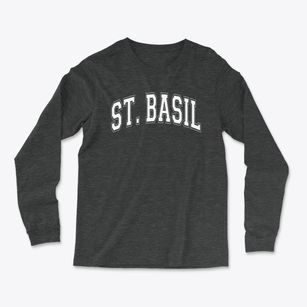 St Basil/visitation Parish Varsity Arch Light Soft Long Sleeve T-Shirt