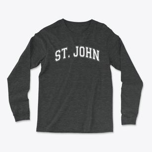 Saint John Lutheran School Varsity Arch Light Soft Long Sleeve T-Shirt